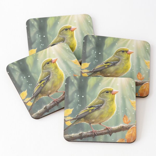 Item preview, A happy little greenfinch designed and sold by LilithsDesires.