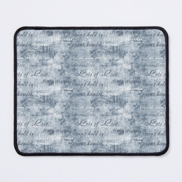 Item preview, Blue Letters Pattern designed and sold by Tsveti Dinkova.