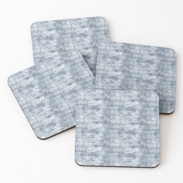 Item preview, Blue Letters Pattern designed and sold by Tsveti Dinkova.