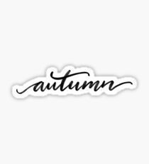 Autumn Sticker