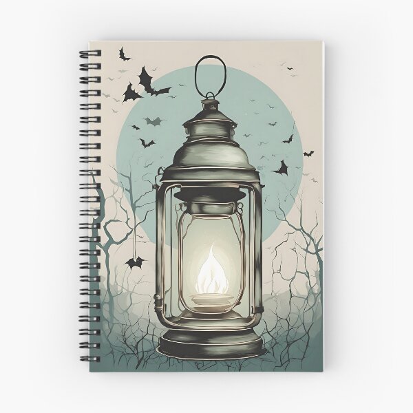 Item preview, Farol de Halloween con luz blanca designed and sold by Horatio Spectre.