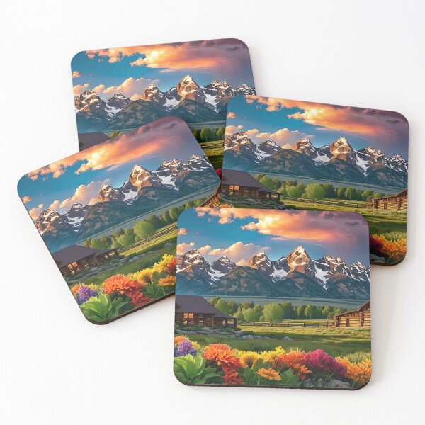 Item preview, Teton Mountain Ranch designed and sold by SublimeMusings.