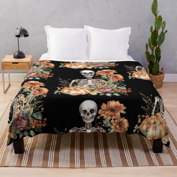 Item preview, Floral Skeleton Halloween designed and sold by ShadowOfNature.