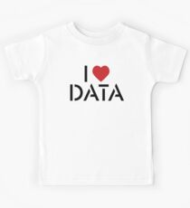 I Heart Data Kids Tee