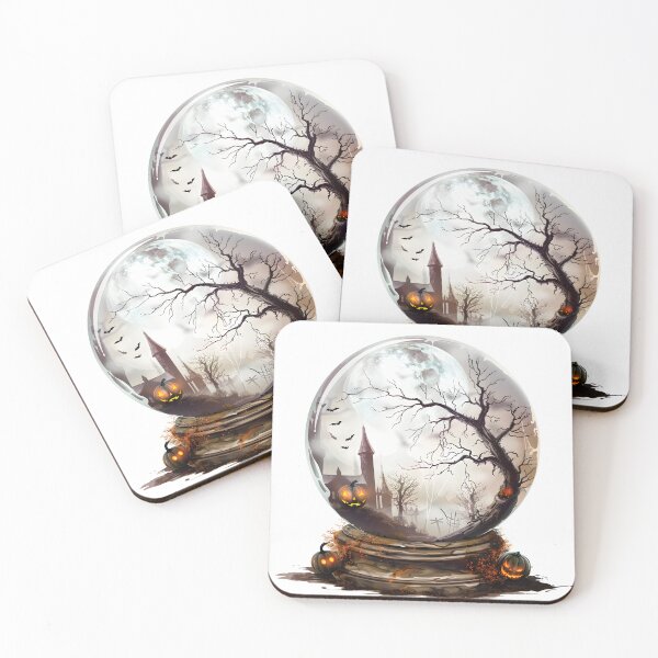 Item preview, Halloween Crystal Ball designed and sold by wordflowgames.