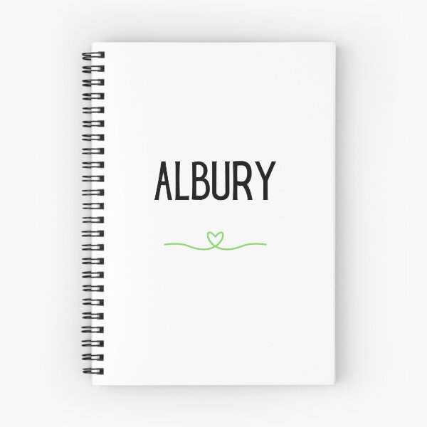 Item preview, Albury – Show Your Love with a Green Heart - That Surrey Life designed and sold by ThatSurreyLife.