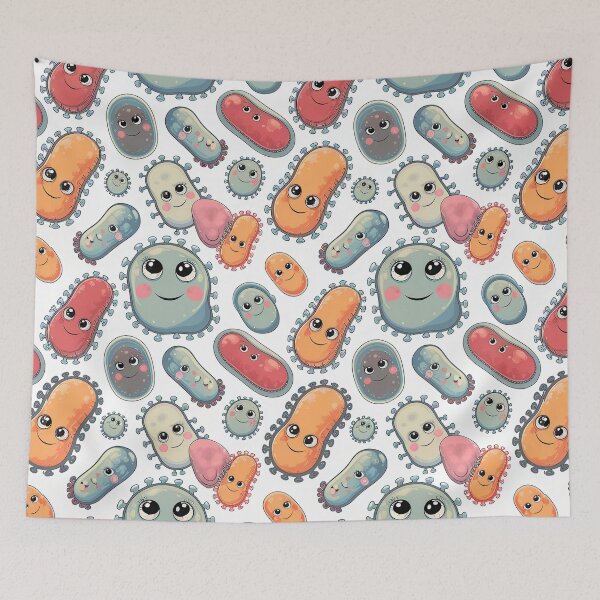 Item preview, Bacteria Pattern designed and sold by Angry Swan Designs.