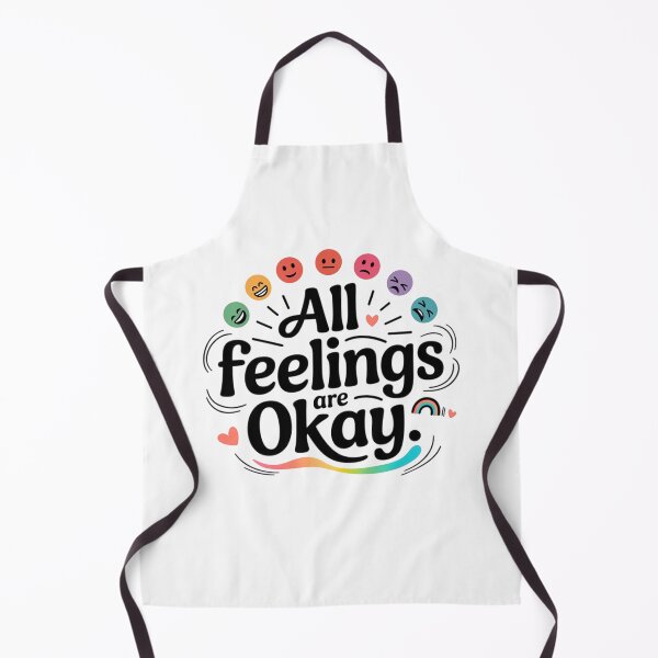 Item preview, All Feelings Are Okay Emotional Wellness Therapist Art designed and sold by BunBuntheDog-.