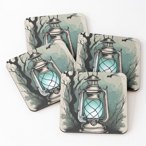 Item preview, Halloween Lantern - Burning Blue designed and sold by Horatio Spectre.