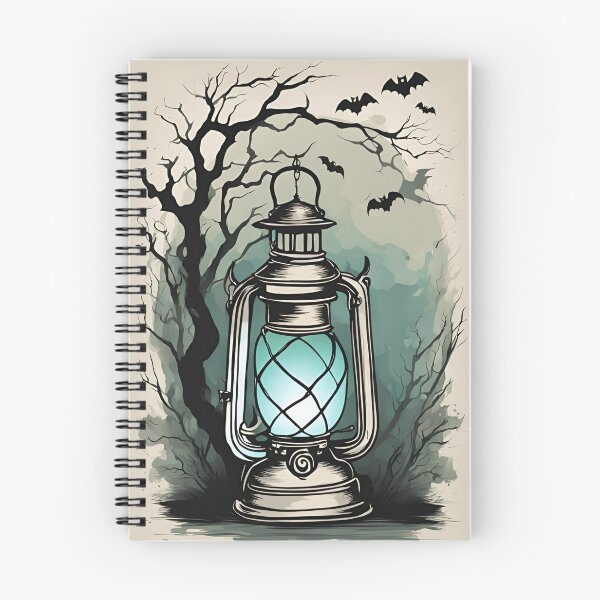 Item preview, Farol de Halloween - Azul ardiente designed and sold by Horatio Spectre.