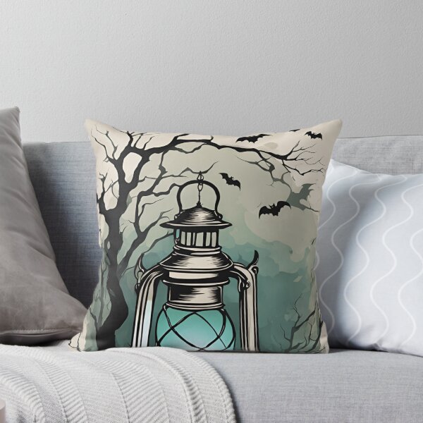 Item preview, Farol de Halloween - Azul ardiente designed and sold by Horatio Spectre.
