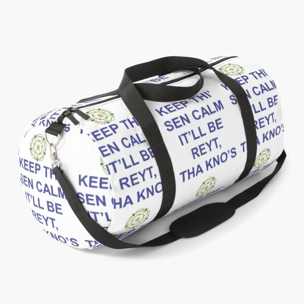 Item preview, Keep Thi Sen Calm Itll Be Reyt Tha Knos Blue Text designed and sold by taiche.
