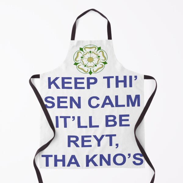 Item preview, Keep Thi Sen Calm Itll Be Reyt Tha Knos Blue Text designed and sold by taiche.