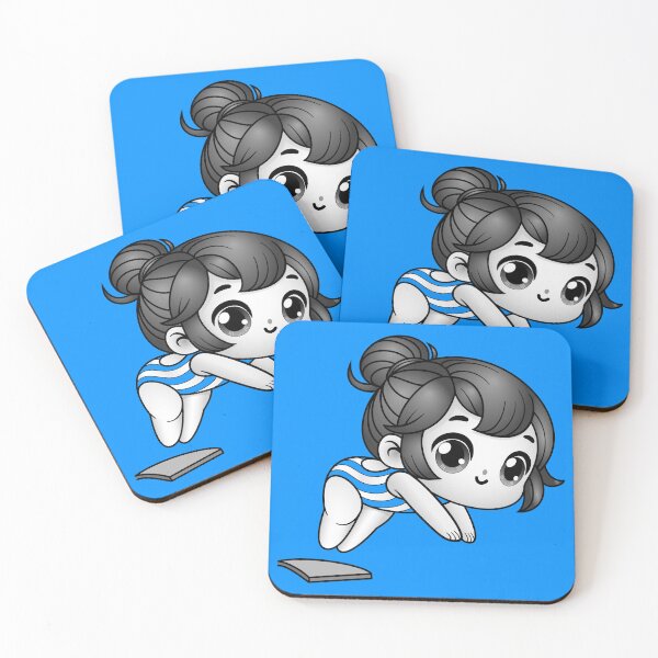 Item preview, Girl Competitive Springboard Diver designed and sold by ITSAGIRLSWORLD2.
