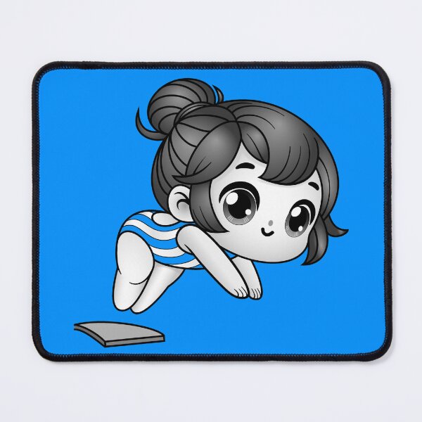 Item preview, Girl Competitive Springboard Diver designed and sold by ITSAGIRLSWORLD2.