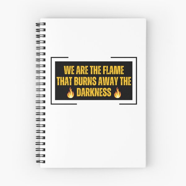 Item preview, Salamanders Flame Sticker - Warhammer 40,000 Inspired Design with an Inspiring Quote designed and sold by SlocifieShop.