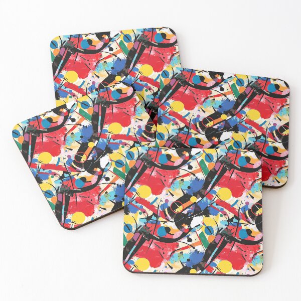 Item preview, Between Curves and Angles: Abstractions designed and sold by MidArtForge.