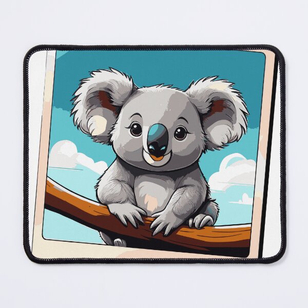Item preview, Cute koala in cartoon style with simple frame designed and sold by BysonDesigns.