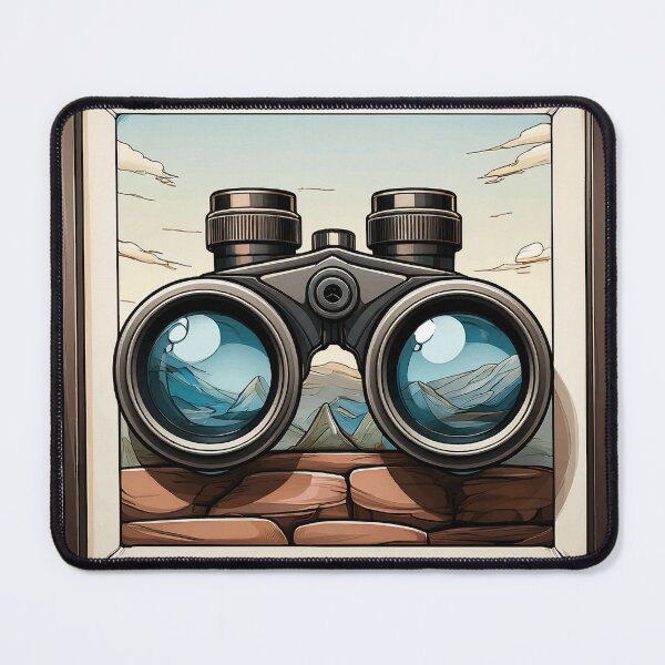 Item preview, Minimalist binoculars in a classic frame designed and sold by BysonDesigns.