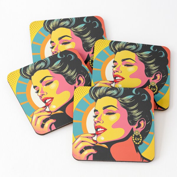 Item preview, Pop art lady designed and sold by GasconyPassion.