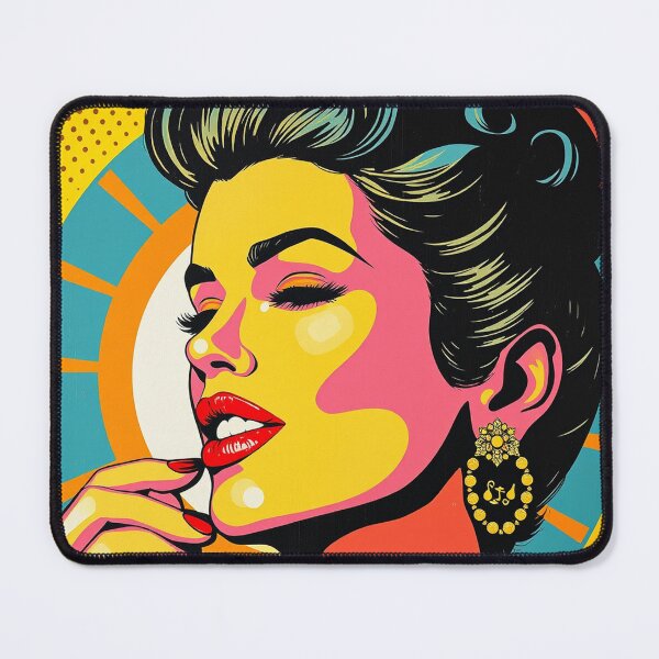 Item preview, Pop art lady designed and sold by GasconyPassion.