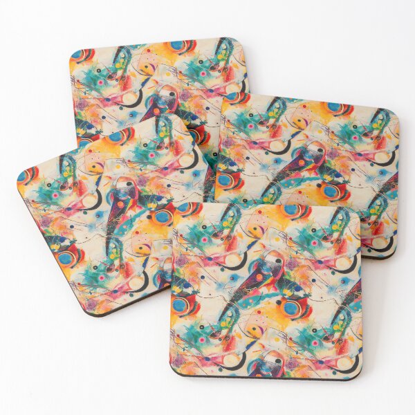 Item preview, Between Curves and Angles: Abstractions designed and sold by MidArtForge.