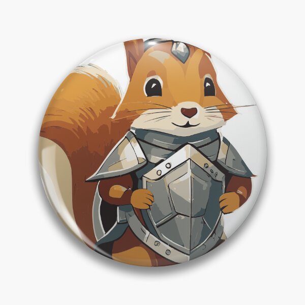 Item preview, Squirrel Knight – Brave Forest Knight designed and sold by BysonDesigns.