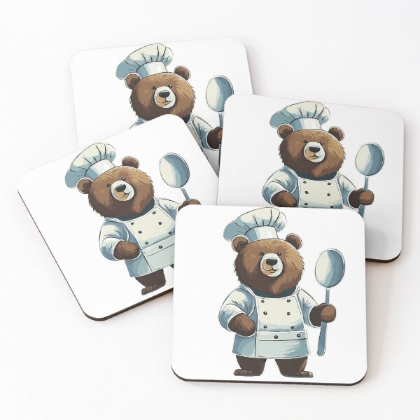 Item preview, Bear as a cook – culinary master designed and sold by BysonDesigns.