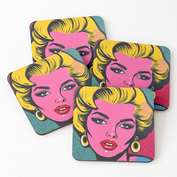 Item preview, Pop art girl designed and sold by GasconyPassion.