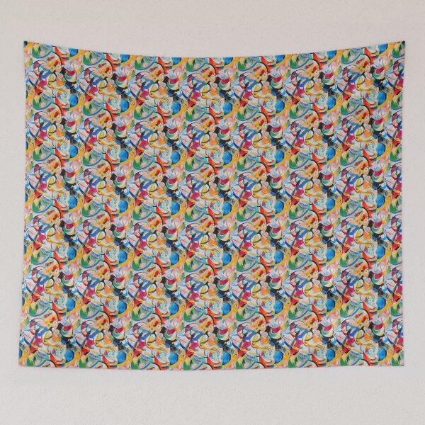 Item preview, Between Curves and Angles: Abstractions designed and sold by MidArtForge.