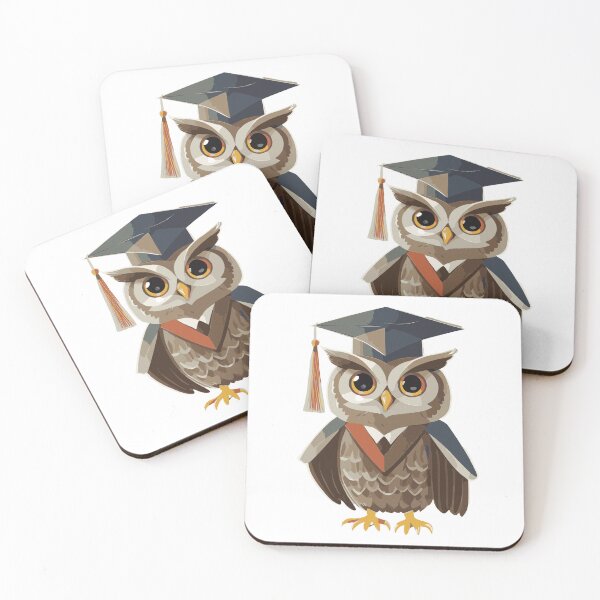 Item preview, University Owl – Wise and Educated designed and sold by BysonDesigns.