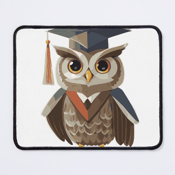 Item preview, University Owl – Wise and Educated designed and sold by BysonDesigns.