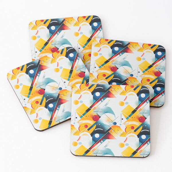 Item preview, Between Curves and Angles: Abstractions designed and sold by MidArtForge.