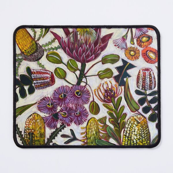 Item preview, Magenta Protea and Aussie Flowers designed and sold by Lucycarart.