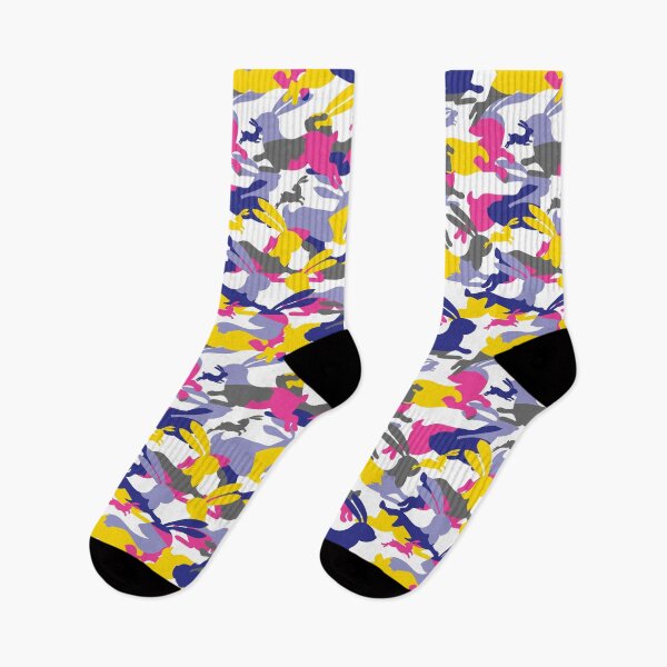 Item preview, Rabbit Camo - Pink, Blue, Yellow designed and sold by bunbun369.