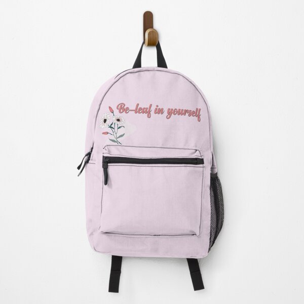 Item preview, Be-leaf in Yourself – Floral Motivational Art designed and sold by Monedesign.
