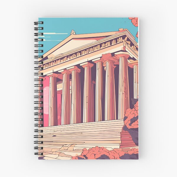 Item preview, Ancient Greek Temple designed and sold by ColorArtByEric.