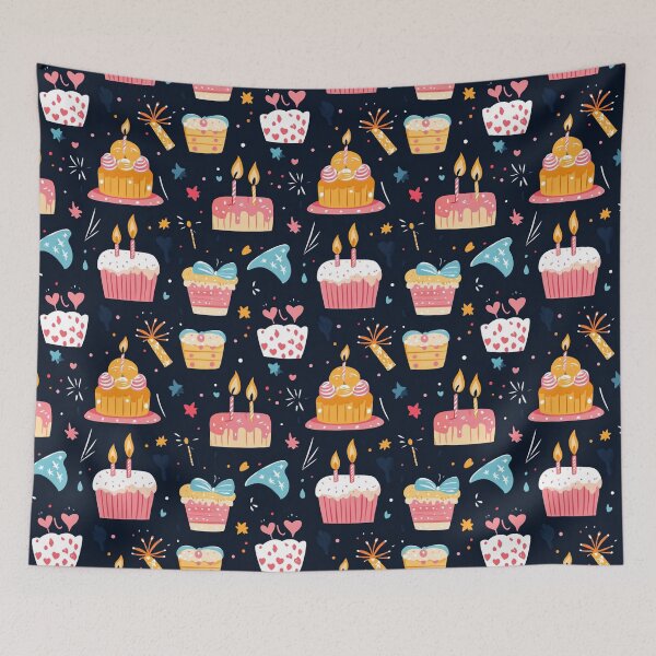 Item preview, Birthday motifs designed and sold by mind-coloring.