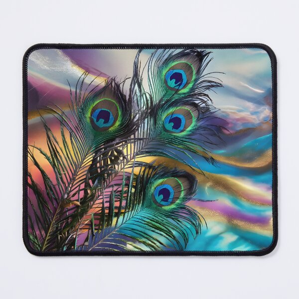 Item preview, Iridescent Peacock Feathers peacock colour designed and sold by Arthaven10 ⭐⭐⭐⭐⭐.