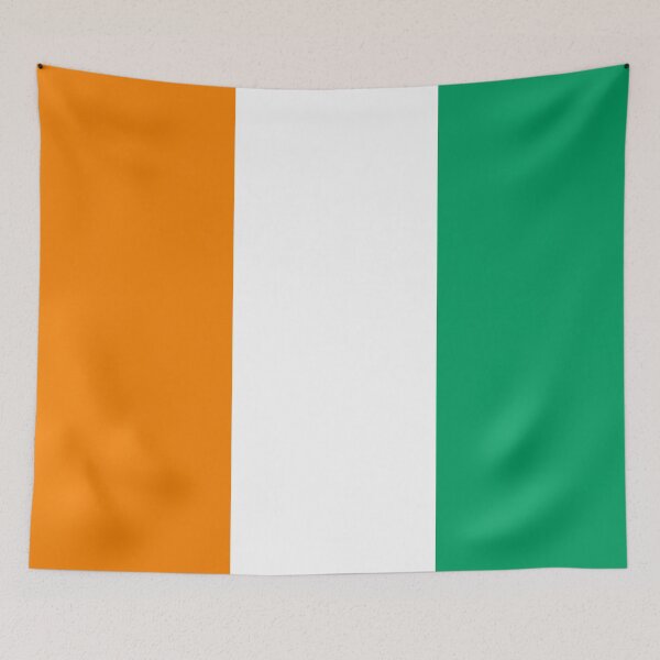 Item preview, Côte d'Ivoire Flag: Stripes of Hope and Unity designed and sold by communedesigns.