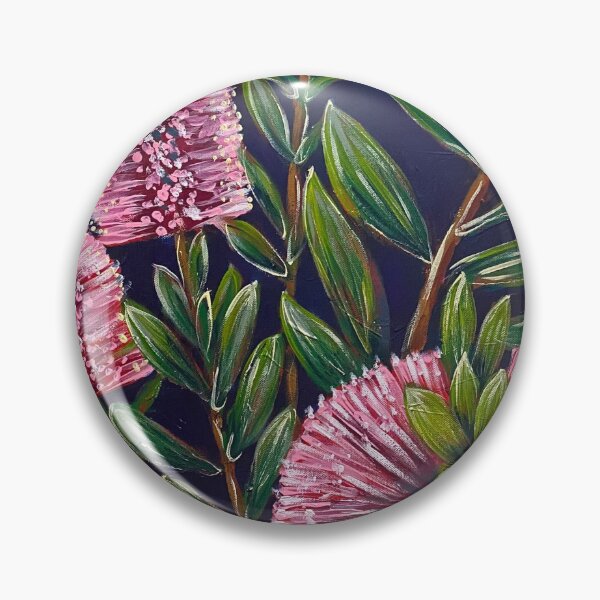 Item preview, Pink Bottlebrush designed and sold by Lucycarart.