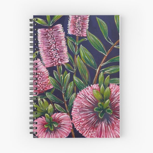 Item preview, Pink Bottlebrush designed and sold by Lucycarart.