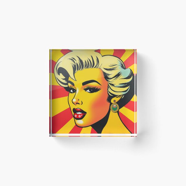 Item preview, Pop art woman designed and sold by GasconyPassion.