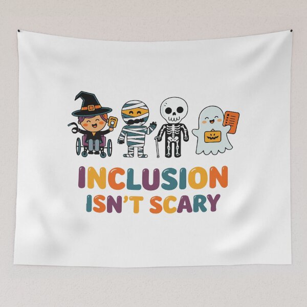 Item preview, Halloween Sped Teacher - Inclusion Isn't Scary designed and sold by ThreeftlyPicks.