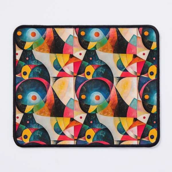 Item preview, Between Curves and Angles: Abstractions designed and sold by MidArtForge.