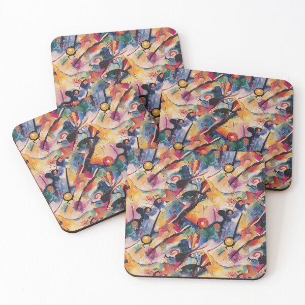 Item preview, Between Curves and Angles: Abstractions designed and sold by MidArtForge.