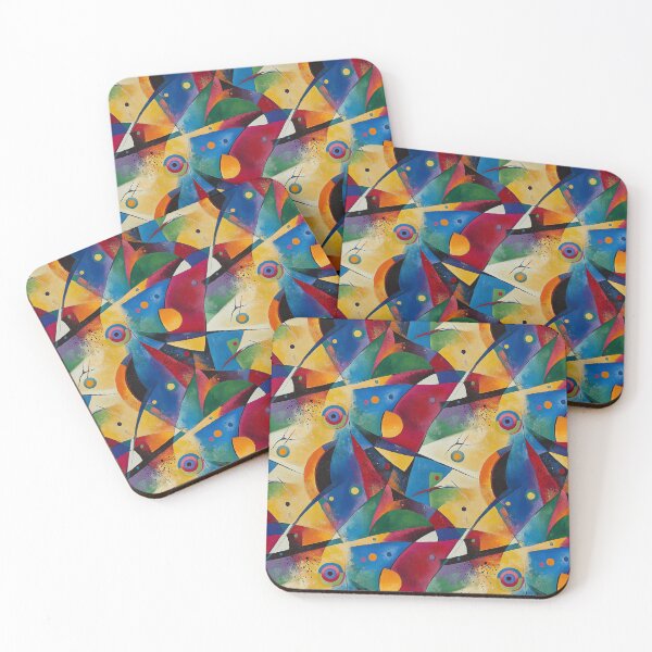 Item preview, Between Curves and Angles: Abstractions designed and sold by MidArtForge.