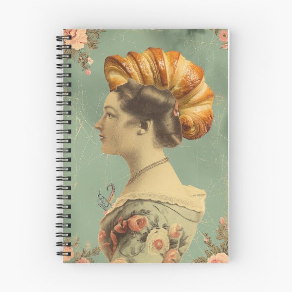 Item preview, Croissant. Couture style and whimsical fun artwork. Eclectic designed and sold by GiriaGallery.