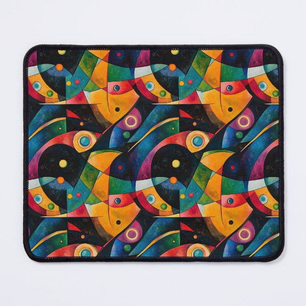 Item preview, Between Curves and Angles: Abstractions designed and sold by MidArtForge.