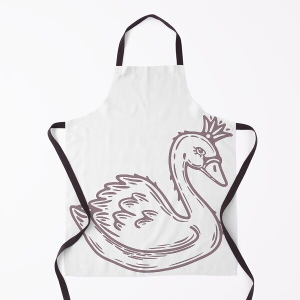 Item preview, Swan in crown designed and sold by BellaRoxiell.